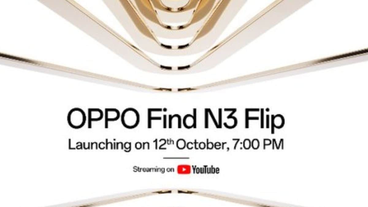 OPPO Find N3 Flip price in India tipped ahead of launch