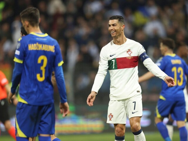 Cristiano Ronaldo Hits Two As Portugal Thrash Bosnia And Herzegovina 5 0 News18