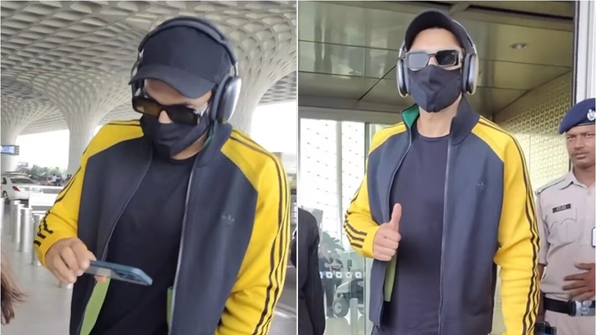 Ranveer Singh Stays Glued To The India Vs Australia Match On Phone As He Rolls Into The Airport; Watch - Vimarsana News
