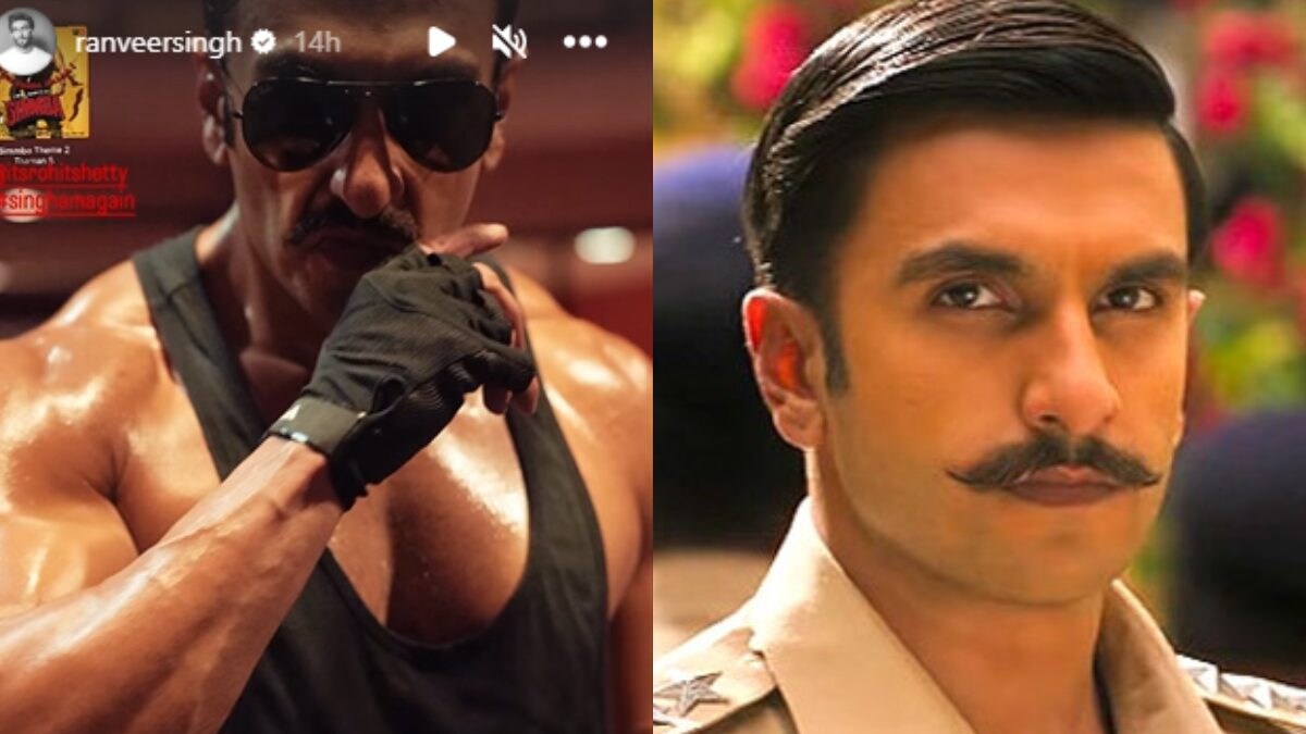 Ranveer Singh Back In Simmba Mode As He Begins His Prep For Rohit Shetty's Singham Again, See BTS Pic - Vimarsana News