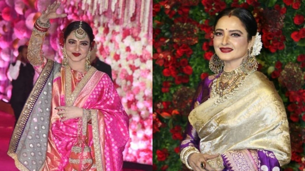 bollywood actress rekha marriage photos