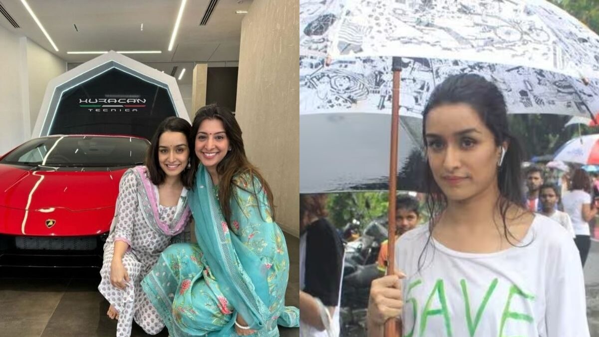 Shraddha Kapoor's 'Save Aarey' Pic Goes Viral After Actor Buys Lamborghini Worth Rs 4 Crore - Vimarsana News