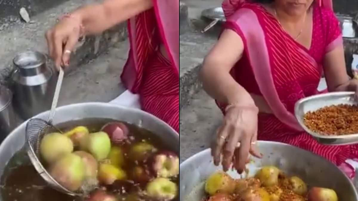 Would You Try 'Apple ki Sabzi' Served With Bread? Viral Video is Sure to 'Play' With Your Taste Buds