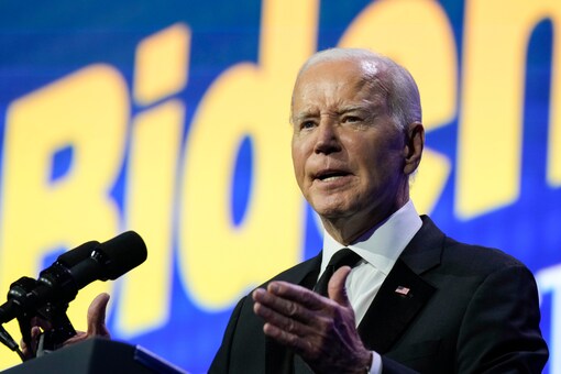 Biden's speech comes a day after Biden returns from a trip to Israel to show solidarity after the October 7 Hamas attack.
(AP File Photo)