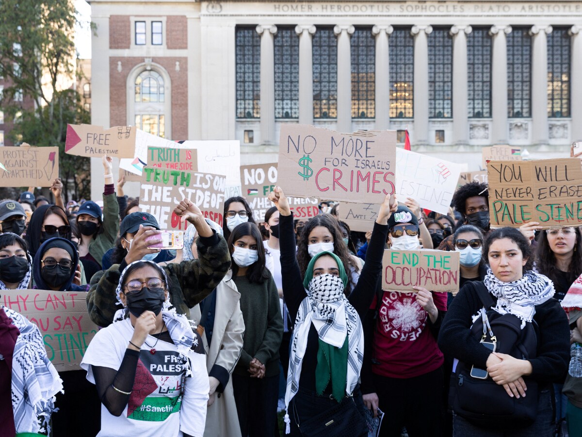 US Universities Become Flashpoints For Protests As The Israel-Hamas War ...