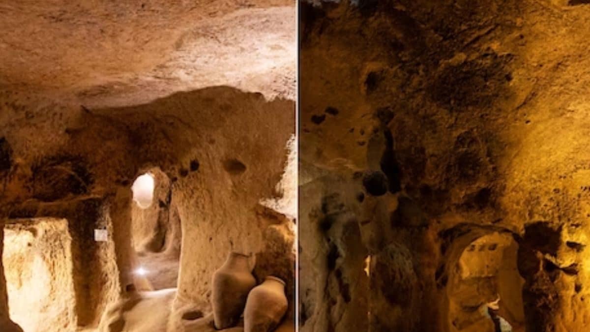 Türkiye’nin ‘en gelişmiş’ yeraltı antik kentinin içi