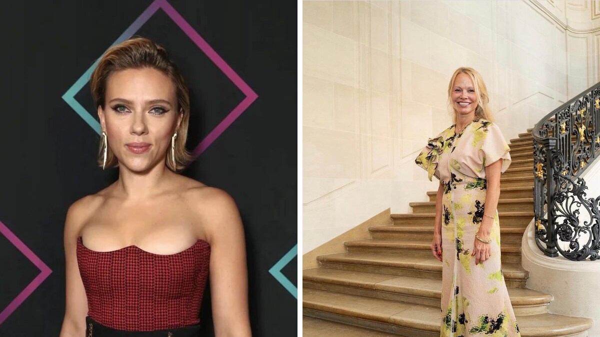 Scarlett Johansson Feels Pamela Anderson's Makeup-Free Look Is A ‘Powerful Message For Women’