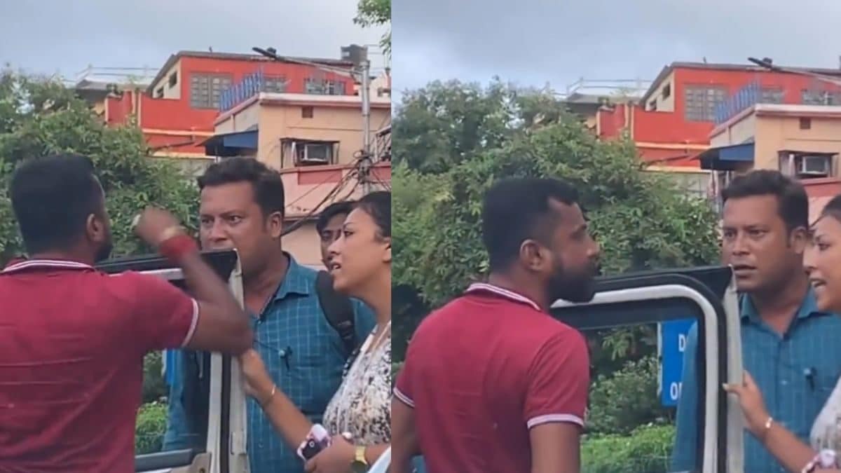 Couple Caught On Camera Punching, Kicking Man On A Busy Road - Vimarsana News