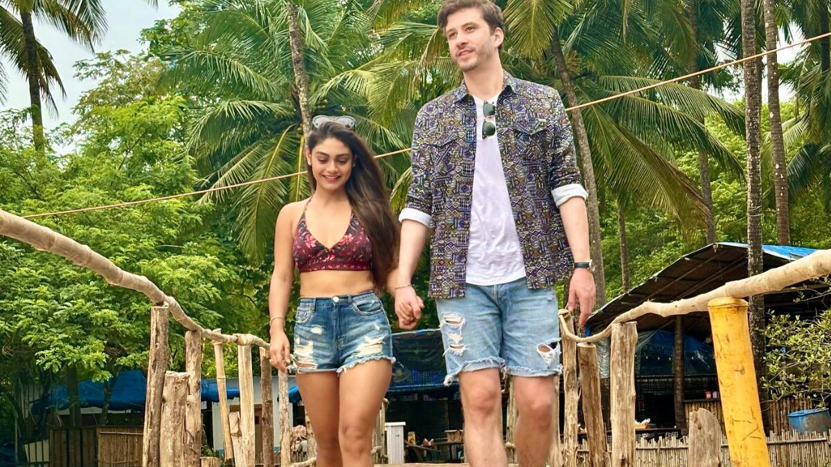 Sreejita De Praises Husband Michael Blohm For Managing Work And Home In Her Absence