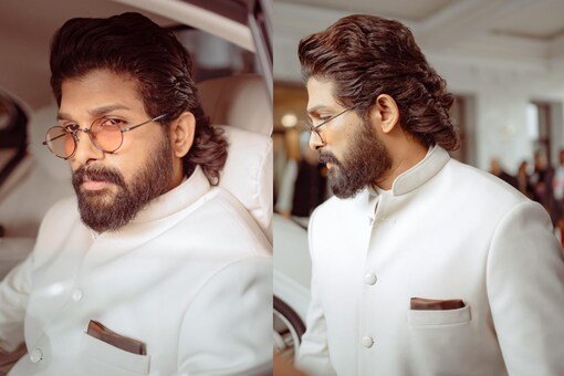 National Awards 2023: Allu Arjun Opts For Ivory White Suit, Pushpa Star ...