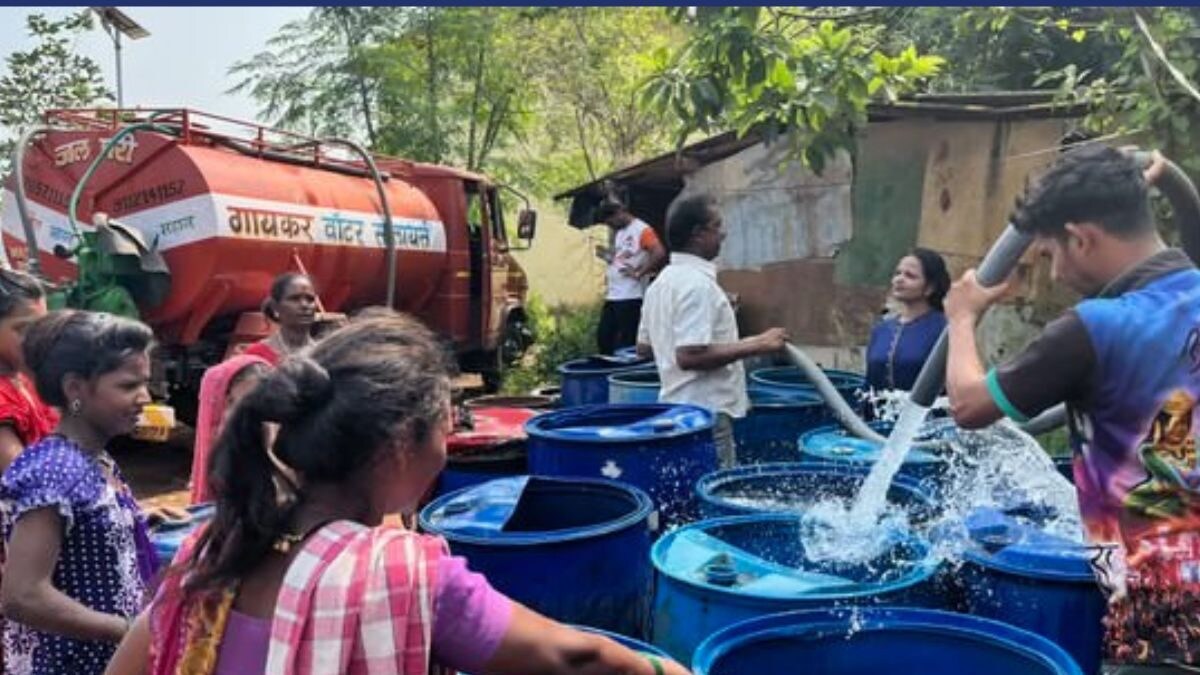 'Water Buckets' Challenge in Tribal Village in Maha CM's Thane: Trek from Home to Hill 4 Times A Day - Vimarsana News