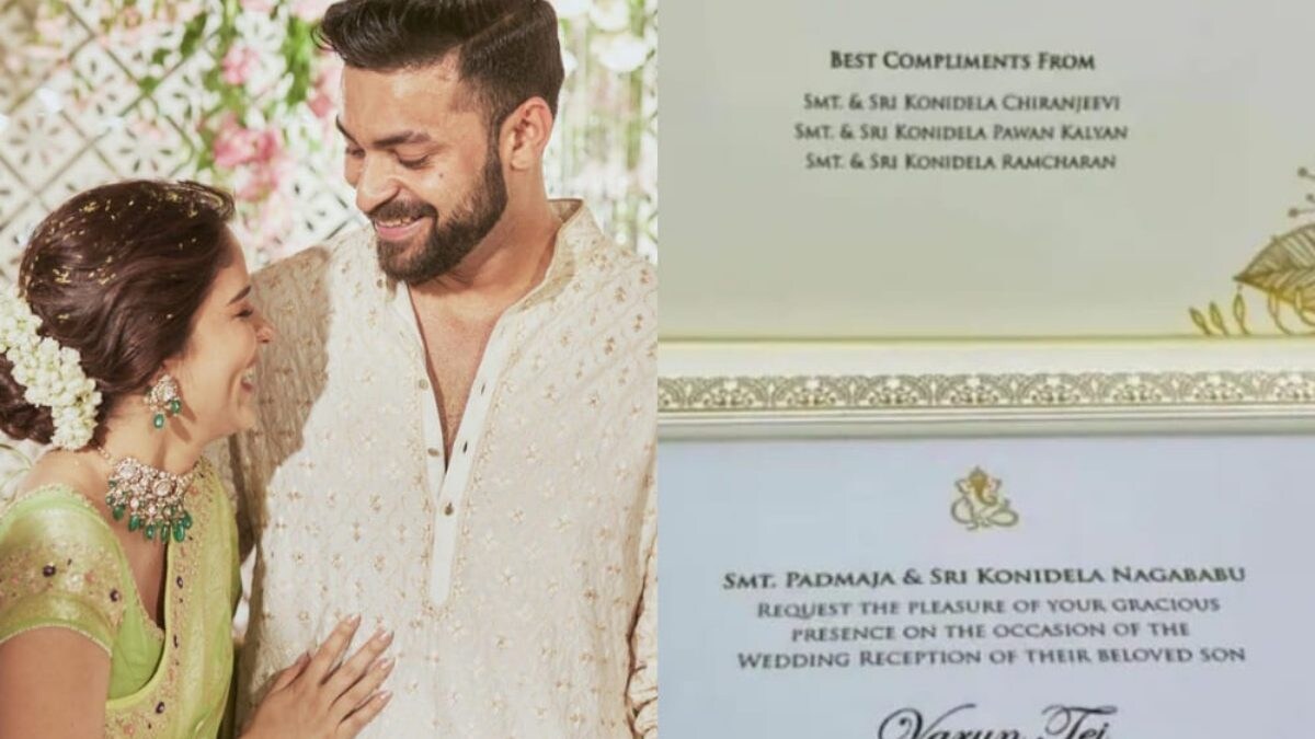 Varun Tej, Lavanya Tripathi Jet Off To Italy; Leaked Wedding Invite Mentions Chiranjeevi, Ram Charan - Vimarsana News