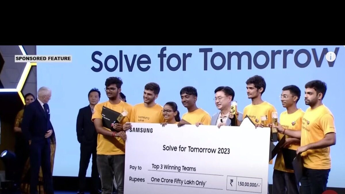 From Dreams to Reality: Team Think, Team Stemly, and Team NIT Surat Win Big at Solve for Tomorrow 2023 - Vimarsana News
