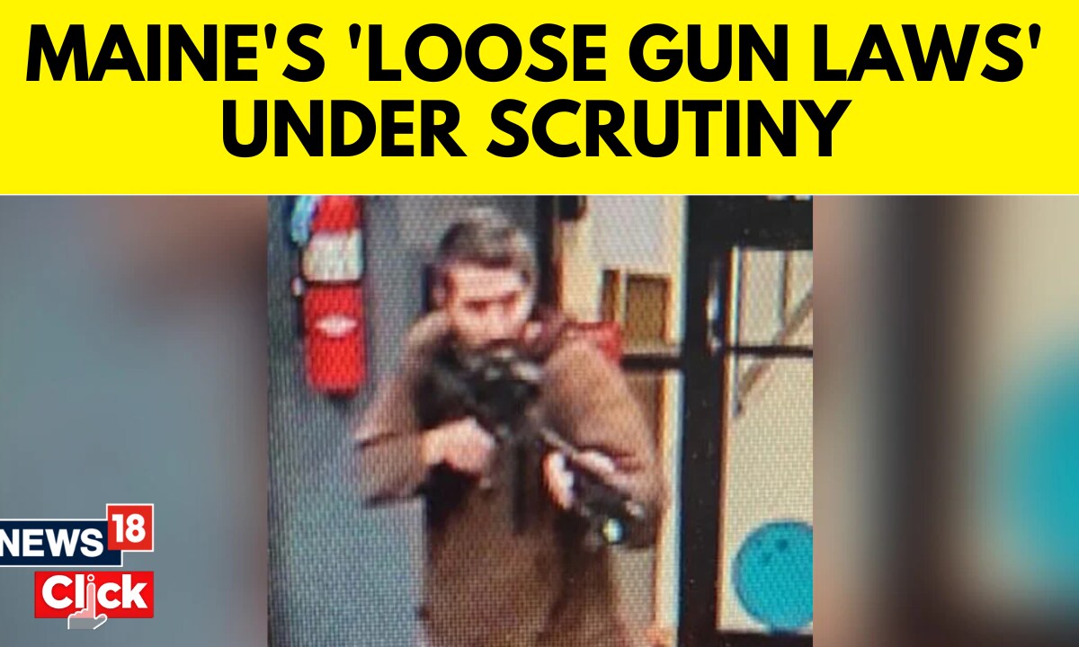 Maine Shooting A manhunt is underway to nab the shooter who killed at