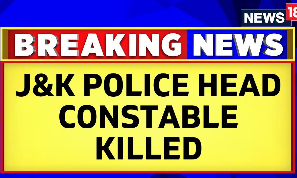 J&K Police Head Constable Shot Dead By Terrorists In Baramulla | Jammu ...