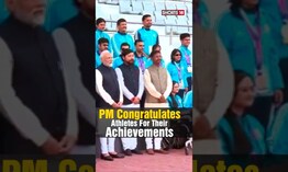 Prime Minister Narendra Modi Felicitates Indian Champions Of Asia Paralympics 2023 | N18S | #shorts