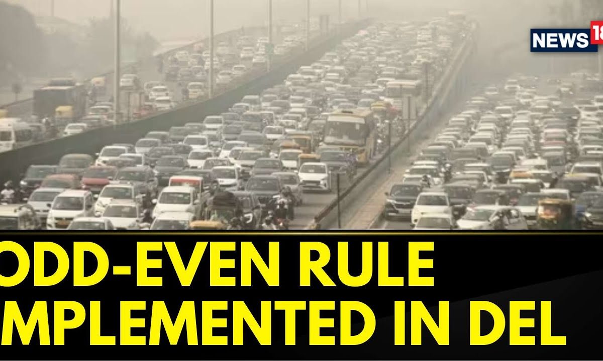 Delhi Air Pollution News | Air Pollution | Odd-Even Rule For Vehicles ...