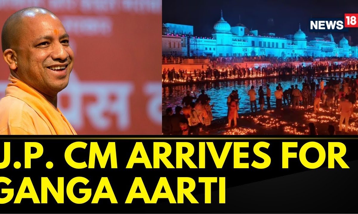 Deepotsav 2023 | CM Yogi Adityanath Arrives For Ganga Aarti At Ayodhya ...