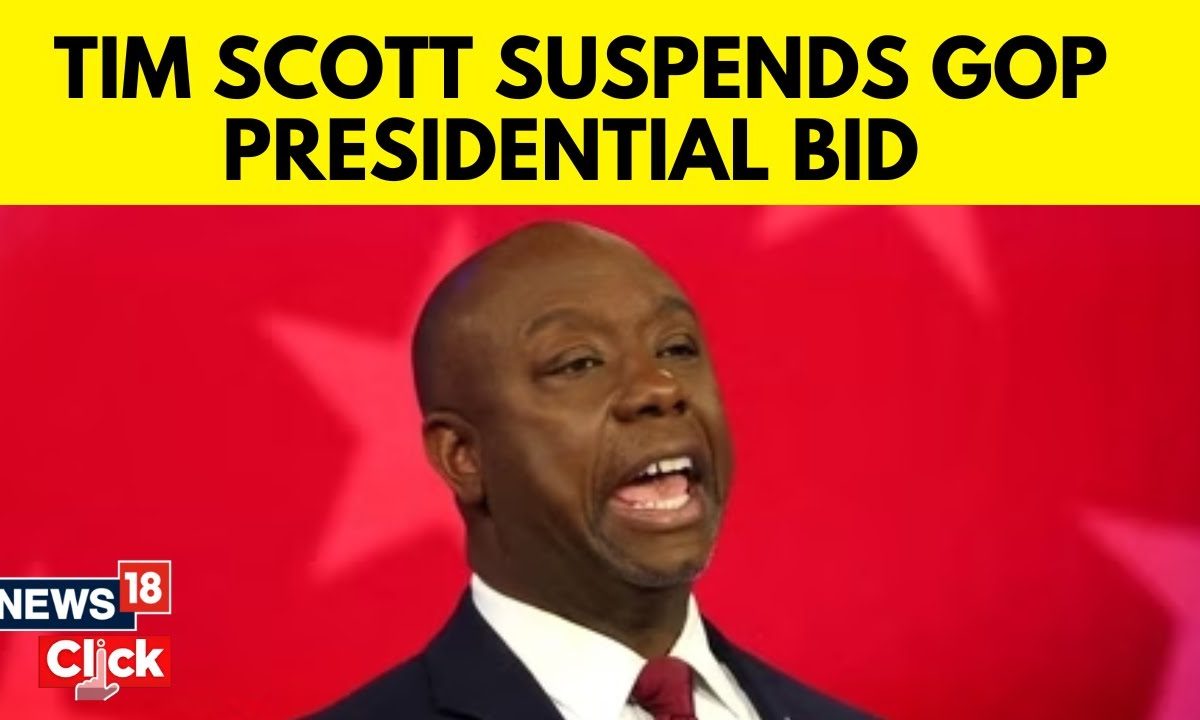 Tim Scott Suspends His Presidential Campaign Days After Third Gop Debate Usa News News18 