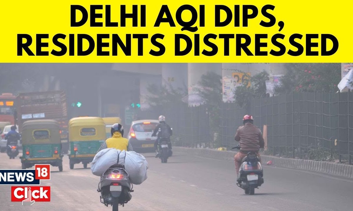 Delhi Air Pollution News | AQI Levels Dip Again, Citizens Distressed ...