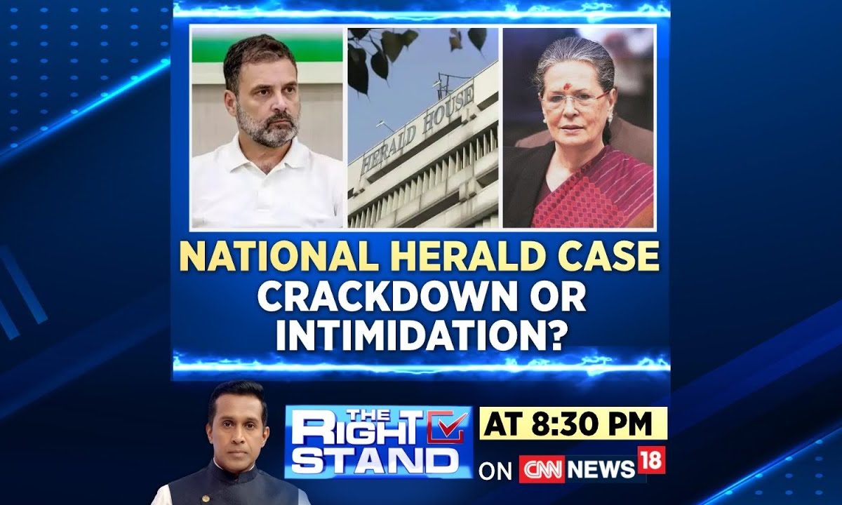 Congress National Herald Case National Herald Case Crackdown Or