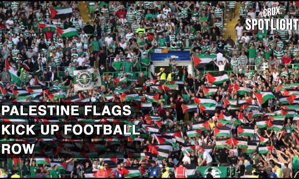 UEFA Slaps Celtic FC With $30,000 Fine After Fans Wave Palestine Flags In Stands | Israel-Hamas