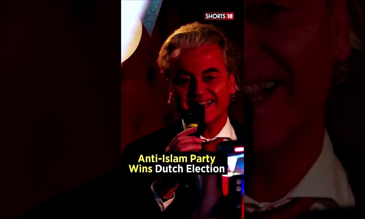 Anti-Islam Populist Geert Wilders Wins Dutch Election | Dutch Elections 2023 | News18 #shorts