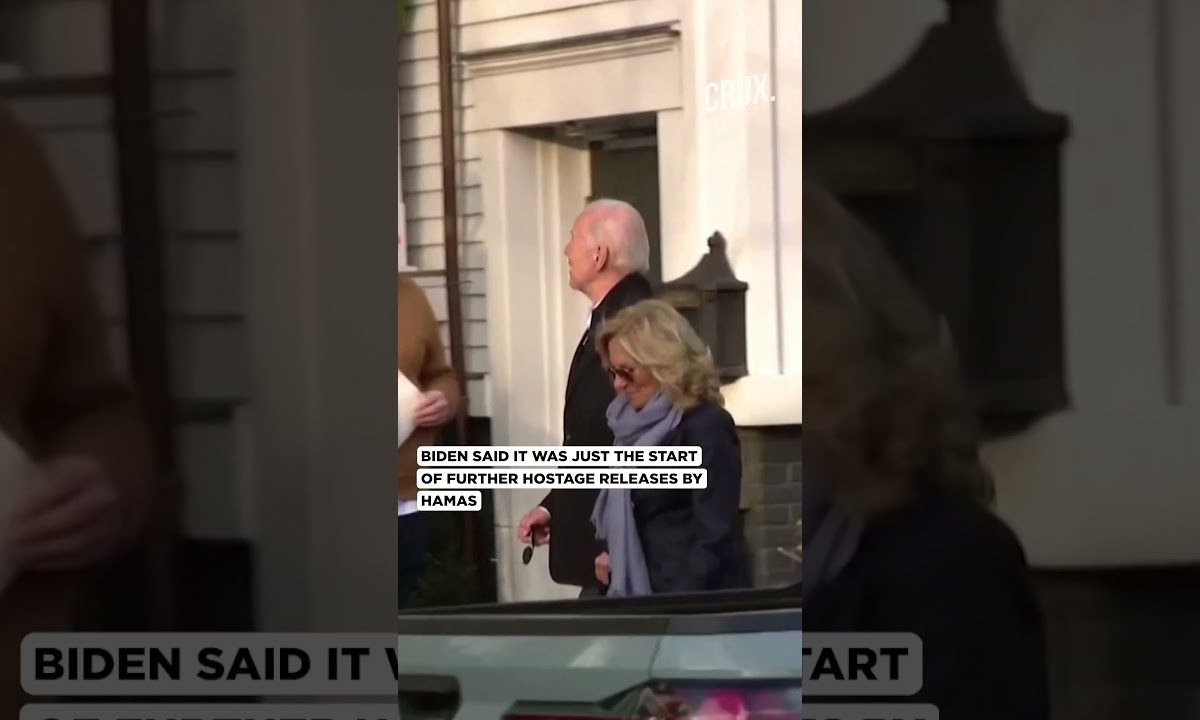 “Free Palestine” | Joe & Jill Biden Confronted By Pro-Palestinian Protesters In Nantucket