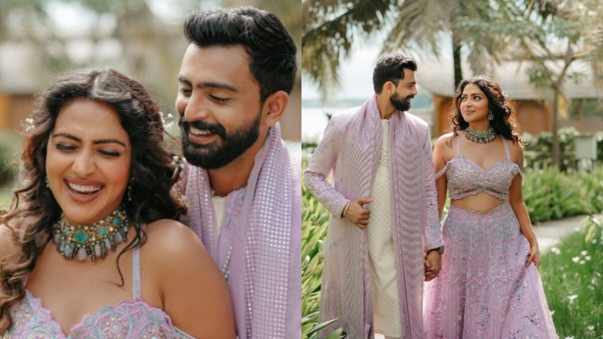 Amala Paul Marries Boyfriend Jagat Desai, Says 'Two Souls, One Destiny'; First Pics Out - Vimarsana News