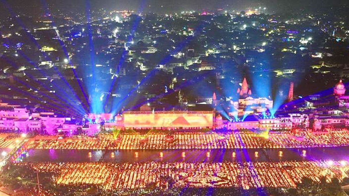 ‘Supernatural, Superb..’: PM Modi Shares Photos of Ayodhya ‘Deepotsav’ 2023 – News18