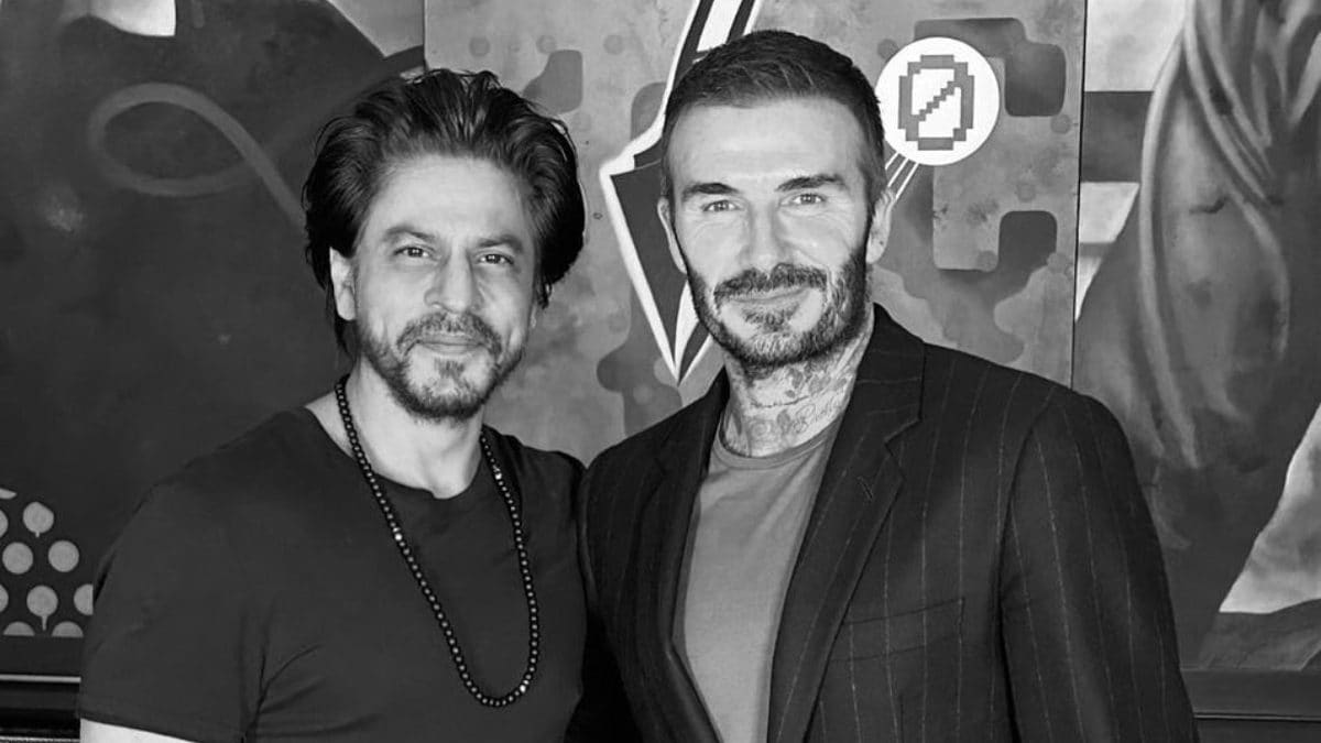 David Beckham Calls Shah Rukh Khan 'Great Man', Thanks Jawan Star For Making His India Visit 'Special' - News18