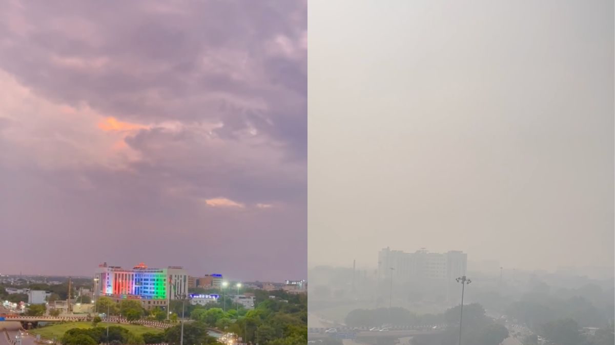 This 'Sept Vs Nov' Comparison Video Of Delhi Pollution Is A Reality ...