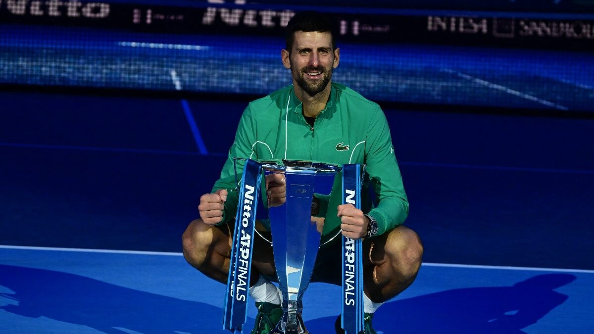 Novak Djokovic Wins Record 7th ATP Finals Title After Downing Jannik Sinner In Straight Sets