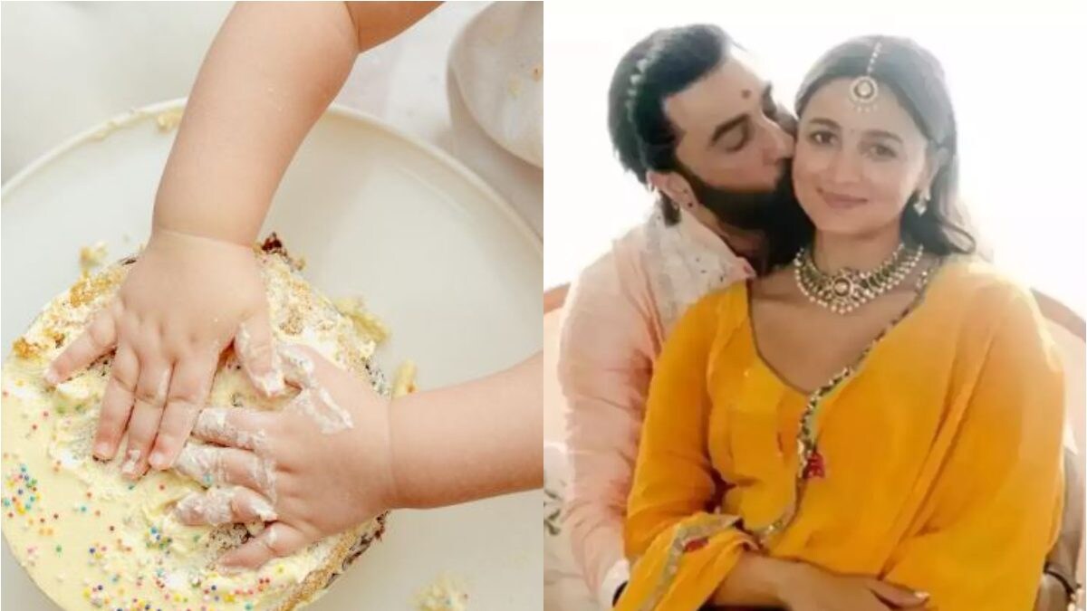 Alia Bhatt Drops Daughter Raha's Photo As She Smashes Cake, Wishes Her 'Baby Tiger' On 1st B'day; See Here