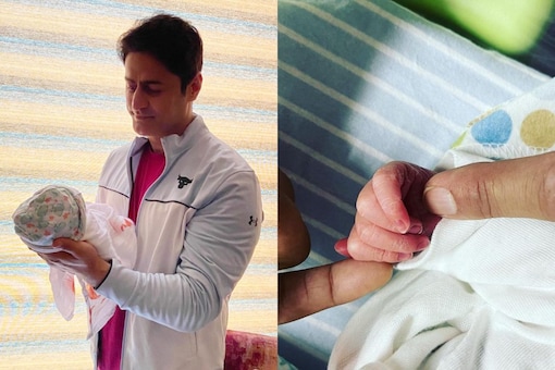 Mohit Raina surprised fans when he dropped pictures of his baby girl in March this year.