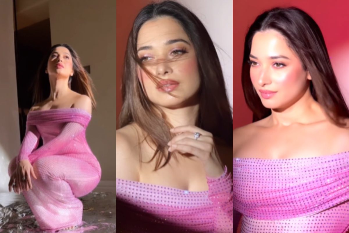 Sexy! Tamannaah Bhatia Flaunts Her Curves In A Low-Necked, Off-Shoulder  Gown; Watch Hot Video - News18