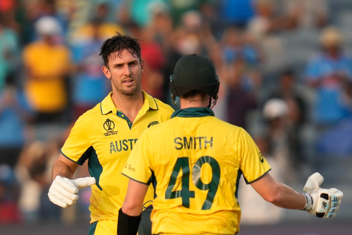 Mitchell Marsh after scoring 177 in the World Cup - Started at negative  fifty after my bowling
