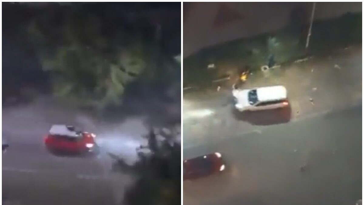 UP: 3 Injured in 2 Hit-and-Run Cases on Diwali in Greater Noida | Both Caught On Cam - Vimarsana News