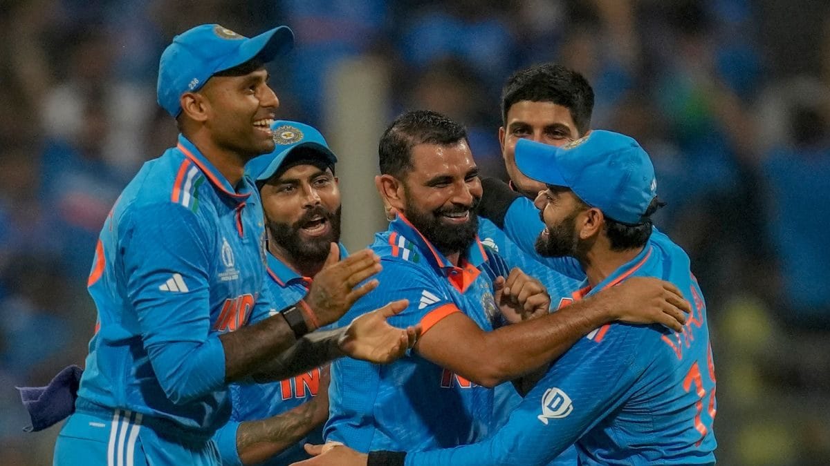 India Vs Sri Lanka Highlights Icc Cricket World Cup 2023 Shami Claims Fifer As Ind Crush Sl By