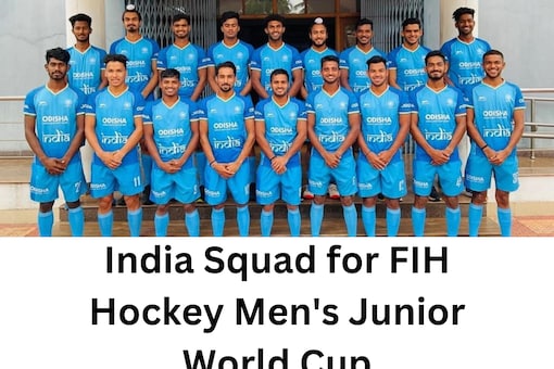 India squad for FIH Hockey Men's Junior World Cup (HI)