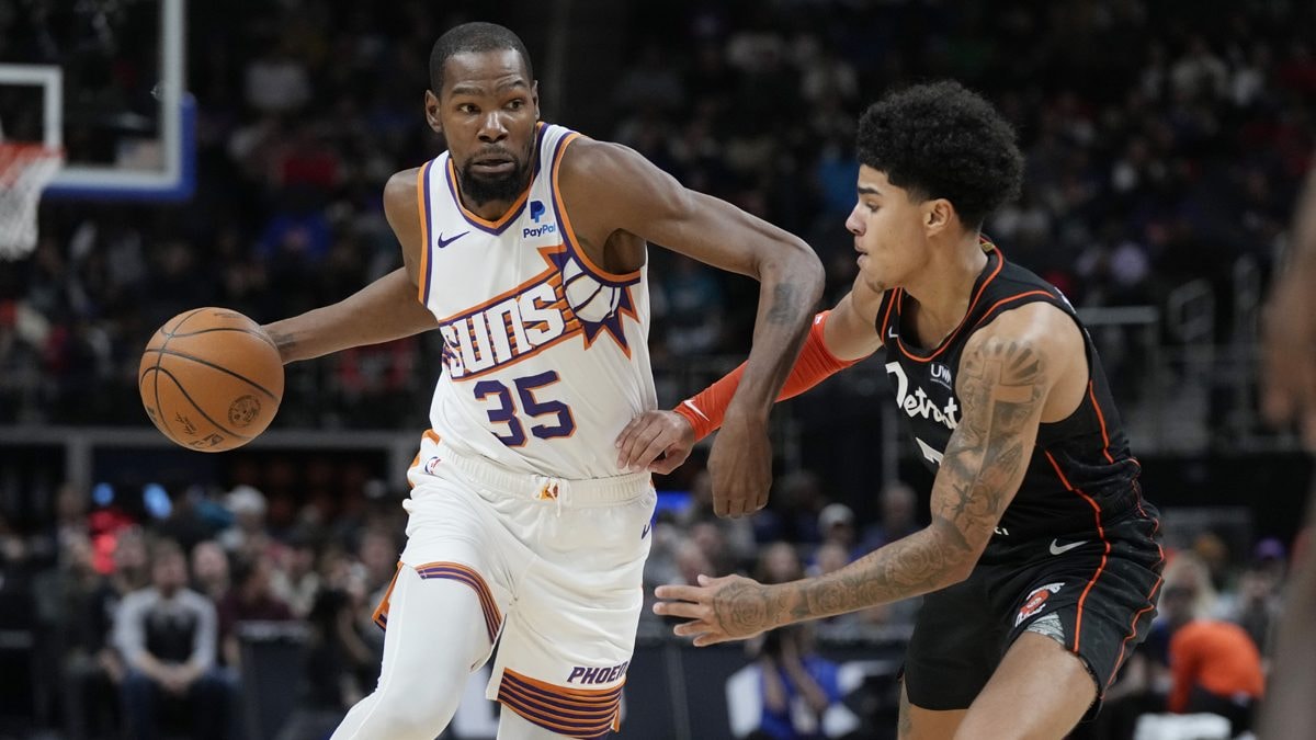 Detroit Pistons vs. Phoenix Suns: Time, TV for game vs. Kevin Durant