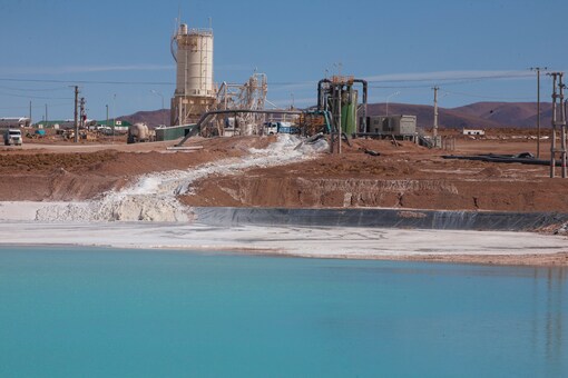 The high demand for consumer electronic devices such as smartphones and laptops and the rapid transitions towards clean and sustainable energy is putting pressure on lithium mining. (Getty Images)