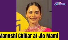 Manushi Chillar Radiates Elegance in an Ultra-Chic Purple Saree 