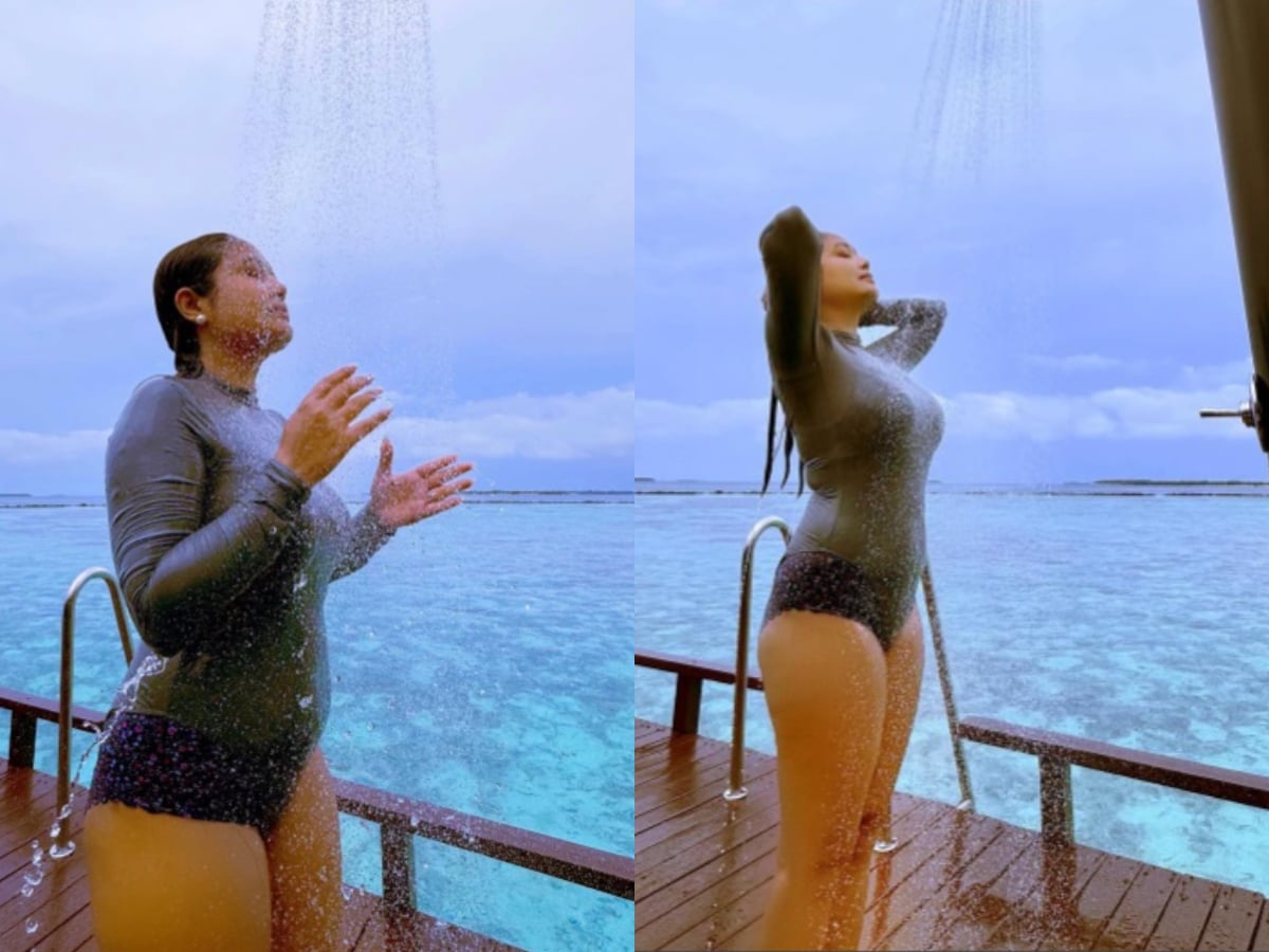 Neha Kakkar Www Xxx - Sexy! Neha Kakkar Takes a Shower in Swimsuit, Shares Hot Photos From Exotic  Holiday; Pics Go Viral - News18