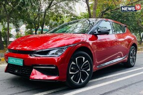 Kia EV6 GT Line: (Photo: Shahrukh Shah/ News18)
