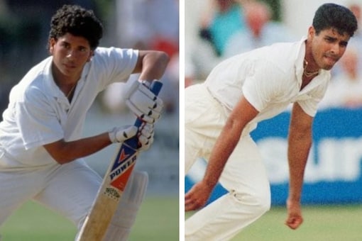 On This Day in 1989: Sachin Tendulkar and Waqar Younis entered the international stage in the first match of India’s tour of Pakistan in 1989. (Image: ICC/ X, formerly Twitter)
