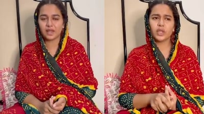 Pakistani TikTok Star Breaks Down in Viral Clip After Private Video