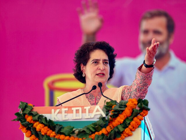 Congress leader Priyanka Gandhi. (File photo/PTI)