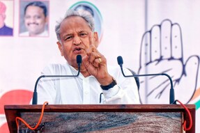 Rajasthan CM Ashok Gehlot will vote in Sardarpura on Saturday morning. (PTI)