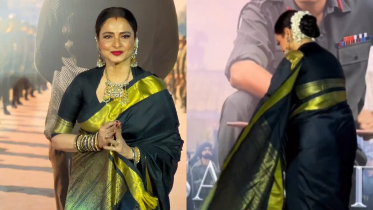 Rekha SURPRISES Everybody at Sam Bahadur Premiere By Bowing Down To Vicky Kaushal’s Poster; Watch – News18